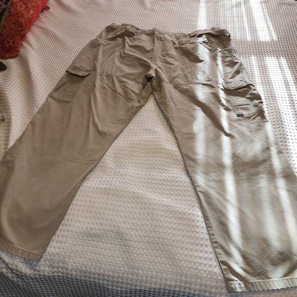 5.11 TACTICAL EUC MENS SZ 44/32 STYLE 74251 MILITARY TACTICAL CARGO KHAKI PANTS - Picture 7 of 13